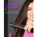 Fabuday Flat Iron Hair Straightener - Dual Voltage Fast Heating LCD Display Auto Shut-Off 12 Adjustable Temperatures 1 Inch Ceramic Plates - Perfect for All Hair Types - Buy Online on GoSupps.com