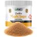AKI Canadian Maple Sugar Granulated (Light Brown Color) 7 Oz/ 198.5 g Made from Grade A Maple Syrup, Good in Vitamins & Antioxidants to Increase Immunity | GMO-free & Vegan | Ideal Substitute for Tea, Coffee, Smoothie, Cocktails, & other Beverages