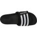 adidas Men's Adilette Comfort Slides Sandal 9 - Black/White/Grey - Buy Online on GoSupps.com