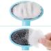 Pleasantsong Dog & Cat Grooming Brush with Self Cleaning Button - For Short/Long Hair, Removes Undercoat, Loose Fur & Dirt - Buy Online on GoSupps.com