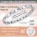 Vicmag Magnetic Bracelet for Women - Titanium Steel Brazaletes | Adjustable with Removal Tool | Silver Love Heart Design | Gift Box Included - Buy Online on GoSupps.com