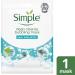 Simple Daily Skin Detox Bubbling Deep Cleanse Sheet Mask cruelty-free and vegan for clean and moisturised sensitive skin 1 pc - Buy Online on GoSupps.com