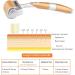 Titanium Derma Roller 192 Microneedles Dermaroller Micro Needle Roller Professional Microneedling Derma Needling Kit Skin Care for Face Wrinkles Hair Loss Stretch Marks Hair Regrowth(2.0mm) - Buy Online on GoSupps.com
