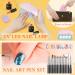 Acrylic Nail Kit for Beginners with 12 PCS Gel Polish Set, UV Light, Monomer Liquid, Glitter Powder - Complete Nail Art Extension Set - Buy Online on GoSupps.com