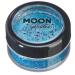 Holographic Glitter Shakers by Moon Glitter - Blue - Cosmetic Festival Makeup Glitter for Face Body Nails Hair Lips - 5g