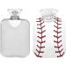 Softball Baseball Hot Water Bottle with Cover - 2L Heating Pad for Pain Relief & Period Cramps - International Shipping Available - Buy Online on GoSupps.com