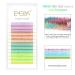 Colored Lash Extensions: Pink Blue Purple Green 4 Color Individual Classic Two Tone Ombre Eyelash Extensions - Halloween Collection (0.07mm D Curl 16mm) - Pack of 1 - Buy Online on GoSupps.com