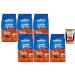 Italian Gourmet Lavazza Crema e Gusto Espresso Risveglio Forte Caf en grains 6 x 1 kg (6 kg) Intensit 9/10 m lange italien puissant & cors crema riche style bar + Italian Gourmet polpa