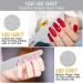 12-Pack 100/180 Grit Nail Files - Washable & Reusable Double-Sided for Gel & Acrylic Nails - Perfect for Nail Studios & Home Use - Buy Online on GoSupps.com