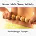 Tuuli Wooden Anti-Cellulite Massage Roller - Lymphatic Drainage Device for Belly Legs and Thighs - Buy Online on GoSupps.com