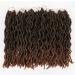 Shop 6 Packs Faux Locs Crochet Hair - 30.5cm Nu Locs Short Braids & Dreadlocks - Durable & Stylish #t1b/30 - Buy Online on GoSupps.com