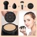 Mushroom Head Air Cushion Foundation CC Cream Water Feeling Flawless BB Cream Moisturizing Oil Control Lightweight & Smoothing Natural Concealer (Natural) - Buy Online on GoSupps.com