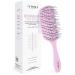 Fiora Naturals Detangler Brush - Bio-Friendly, Ultra-Soft Bristles - For Curly, Straight, Black Hair - Women, Men, Kids - Pink - Buy Online on GoSupps.com