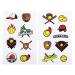 Softball Temporary Tattoos - 24 Sheets for Birthday Decorations & Party Favors - Buy Online on GoSupps.com