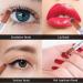 Buy 100pcs Mini Disposable Eyeshadow & Lip Brushes | Portable RoseFlower Makeup Applicators for Perfect Application | No Spilling - Buy Online on GoSupps.com