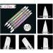 Qufiiry 5Pcs Silicone Nail Art Brush Dual Head Manicure Carving Pen Set - Buy Online on GoSupps.com