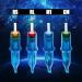 POSEIDON V3 Tattoo Cartridge Needles 30PCS Mixed Sizes 5RL, 7RL, 5RM, 7RM, 5M1, 7M1 - Disposable Steriled Safety Cartridges with Membrane - 30pcs #12 Standard - Buy Online on GoSupps.com