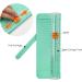 QYQRQF Paper Cutter - Portable A4 Trimmer with Security Safeguard, Side Ruler - Green | For Scrapbooking, Crafts, Photos, Labels, Cardstock - Buy Online on GoSupps.com