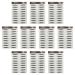 Balacoo 10pcs Imitation Eco Eyebrow Sticker Stickers Fake Eyebrows Transfer Black Women Beauty Eyebrows 3d