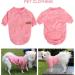 Shop Hualisiji 5XL Dog Sweater for Large Dogs | Warm & Lightweight Pink+Gray Sweatshirt - 2PCs - Buy Online on GoSupps.com