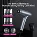 Buy Lightweight Foldable Hair Dryer - Dual Ionic Blow Dryer for Fast Drying | Travel-Friendly with 12 Modes & Powerful Brushless Motor - Buy Online on GoSupps.com
