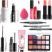 Holzsammlung Women's Makeup Kit - All-in-One Set with Brushes, Eyeshadow, Lip Gloss (14pcs) A03 - Buy Online on GoSupps.com