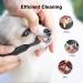 Dog Teeth Cleaning Tools with LED Light 3 Modes Dog Plaque Tartar Remover for Teeth Detachable Teeth Cleaning Kit for Dogs Cats Grey - Buy Online on GoSupps.com