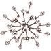 30PCS Assorted Antique Skeleton Keys - Vintage Steampunk Classic Collection in Copper - Buy Online on GoSupps.com