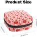 Buy Women's Bonds Storage Pockets Stillpad Holder - Portable Period Kit Bag with Roses & Stripes - Ideal for Girls - Buy Online on GoSupps.com