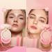 weixinbuy A fine blush powder palette brightens makeup effects and shines a long-lasting brilliant blush Great Choice and Gift for Girls. - Buy Online on GoSupps.com