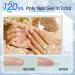 ROSALIND Clear Acrylic Poly Extension Gel Kit - 2PCS 60ml Poly Nail Gel Set for Nail Builder & Art Decoration - Easy DIY with UV Lamp - Buy Online on GoSupps.com