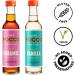 Cafe Pocco Coffee Syrup Set - 250ml Glass Bottles - Caramel & Vanilla - Enhance Your Lattes, Iced Lattes, and Frappes - Buy Online on GoSupps.com