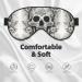 Buy Mexican Skull Print Unisex Sleep Eye Mask | Soft Eye Shade for Travel Yoga & Shift Work - International Shipping Available - Buy Online on GoSupps.com