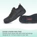 Orthofeet Men's Work Shoes with Arch Support & Pain Relief Technology - Composite Toe, Slip Resistant - Ideal for Plantar Fasciitis, Diabetic & Arthritis - Dolomite 12 Wide Black - Buy Online on GoSupps.com