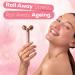 Beauty Bar Facial Rose Quartz Roller | 5-in-1 Portable Facial Massage Tool | Lightweight Skincare Essential - AO001 - Buy Online on GoSupps.com