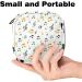 MUOOUM Music Notes Menstrual Cup Pouch & Sanitary Napkin Storage Bag - Multi-colored - Buy Online on GoSupps.com