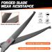 ASON 7.5 Dog Grooming Shear | Professional Up-curved Scissor for Pets | Japanese Stainless Steel | Curved with Round Tips | Black - Buy Online on GoSupps.com