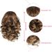 Ponytail Extension Synthetic Wigs for Women 9inch Short Curly Clip in Ponytail Hair Pieces for Women Exquisite Breathable Drawstring Clip In Ponytail Hair Extensions for Hairstyling - Buy Online on GoSupps.com