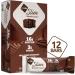 NuGo Slim Dark Chocolate Brownie Crunch, 16g Protein, 3g Sugar, 7g Fiber, 180 Calories, Low Net Carbs, Gluten Free, 12 Count