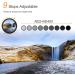 K&F Concept 62mm Variable ND Filter ND2-ND400 1-9 Stop Ultra-Slim Coatings for Camera Lens with Cleaning Cloth - Buy Online on GoSupps.com