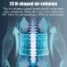 RKXKJ Inflatable Decompression Belt - Spinal Back Support Adjustable Temperature Control & Tightness for Pain Relief & Posture Correction - Gray - Buy Online on GoSupps.com