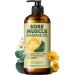 Sore Muscle Massage Oil 6.76 Oz - Massage Oil for Massage Therapy - 100% Natural Relaxing Body Oil for Pain Relief Women & Men - Eucalyptus Roman Chamomile Blended - Spa Quality & Light Weight Sore 6.76 Ounce (Pack of 1)