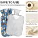 Cute Hot Water Bottle with Cover | 2L Heat Pack for Pain Relief | Perfect for Headaches & Back Pain - Shop Internationally! - Buy Online on GoSupps.com