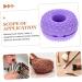 minkissy Cleanser Makeup Brush Makeup Cleaner for Brush Cleaner Mat Makeup Sponge Cleaners Cosmetic Brush Cleaner Silica Gel Make up Purple Blindfold 8.3x8.3cm Purple - Buy Online on GoSupps.com