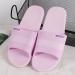 Mllm Kinder flip-flops summer flat non-slip slippers for the bathroom soft slippers for lovers-w_40 men/women bathing shoes W 40 EU