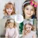 Buy Candygirl 20-Piece White Satin Frontal Ligaments & Headbands for Girls - DIY Accessories - Buy Online on GoSupps.com