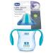 Chicco Semi-soft Spout Trainer Sippy Cup - Blue 7oz | Spill-Free | 6m+ - Buy Online on GoSupps.com