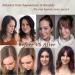 Hair Toppers for Women Real Human Hair Toppers Hair Pieces for Women with Thinning Hair Human Hair Toppers with Bangs Clip in Hair Extensions Ombre Ash Blonde with Dark Roots - Buy Online on GoSupps.com