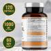 Organic Cold Pressed Black Seed Oil Softgels - Vegan, Omega 3 6 9 Source, Antioxidant for Immune Support, Radiant Skin & Hair - 120 count - Buy Online on GoSupps.com