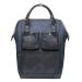 Caucko baby diaper bag with stroller hook multifunction nylon large capacity travel backpack for on the go with many compartments gray kt03